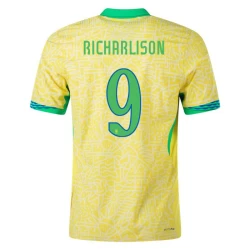 Richarlison #9 Brazilië Voetbalshirt Copa America 2024 Thuistenue Heren